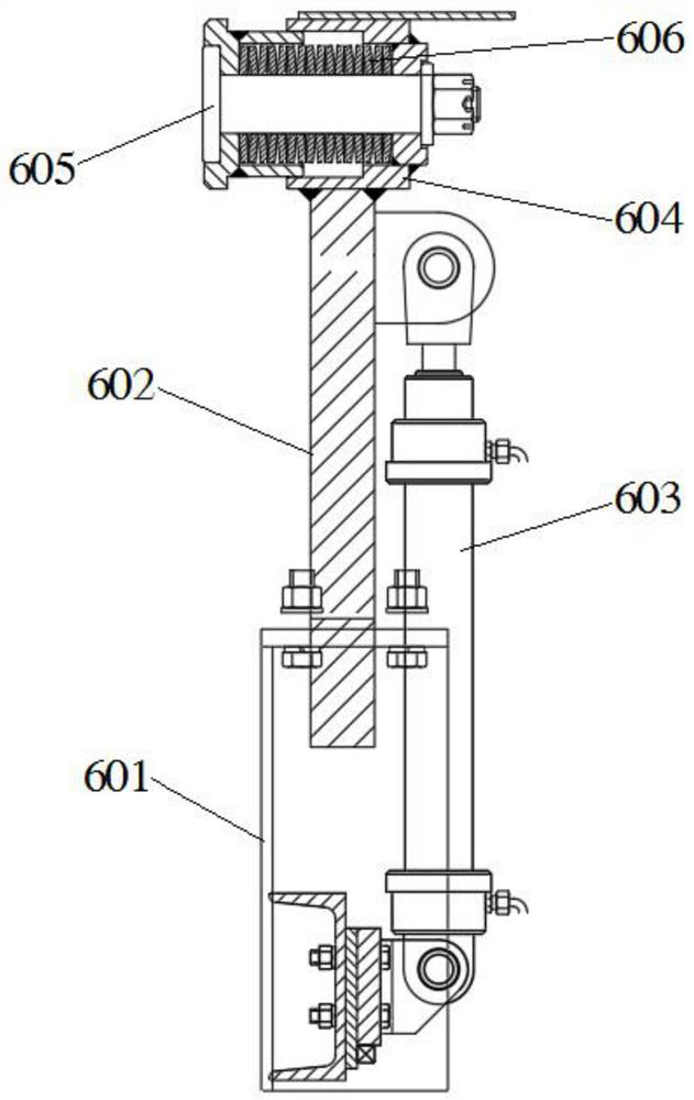 Square billet weighing, mark spraying and billet discharging system and method thereof