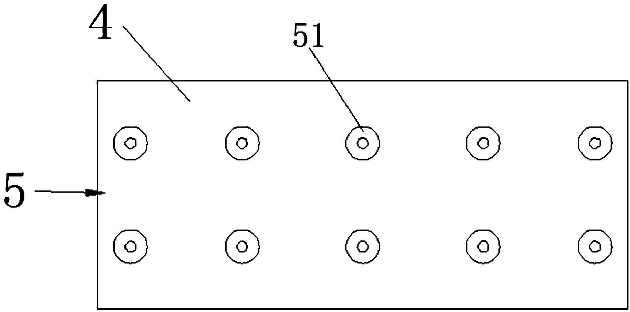 A hot press machine and hot press method for producing bamboo-wood composite container floor