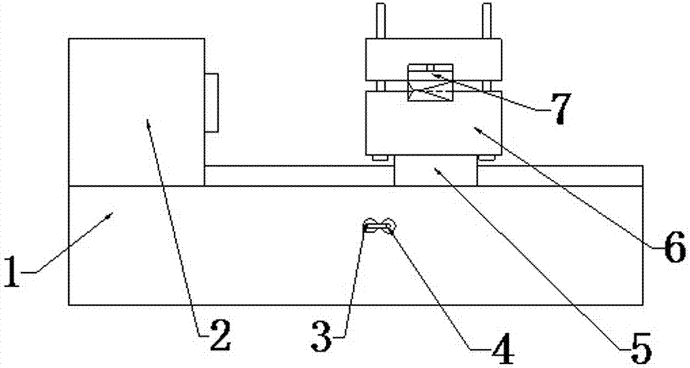 Intelligent machine tool provided with mechanical clamping-fixing type turning tool