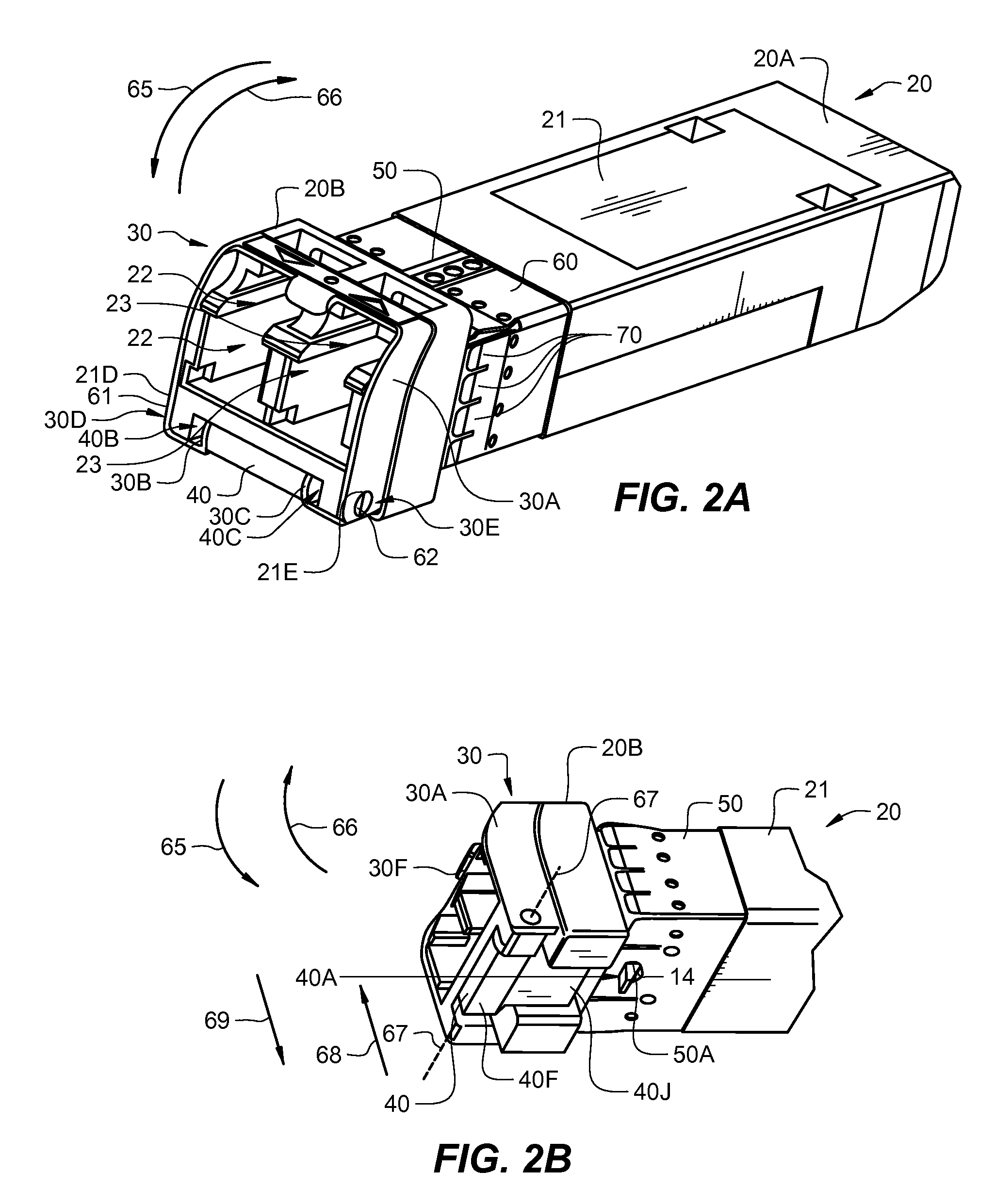 Electromagnetic interference (EMI) collar and method for use with a pluggable optical transceiver module