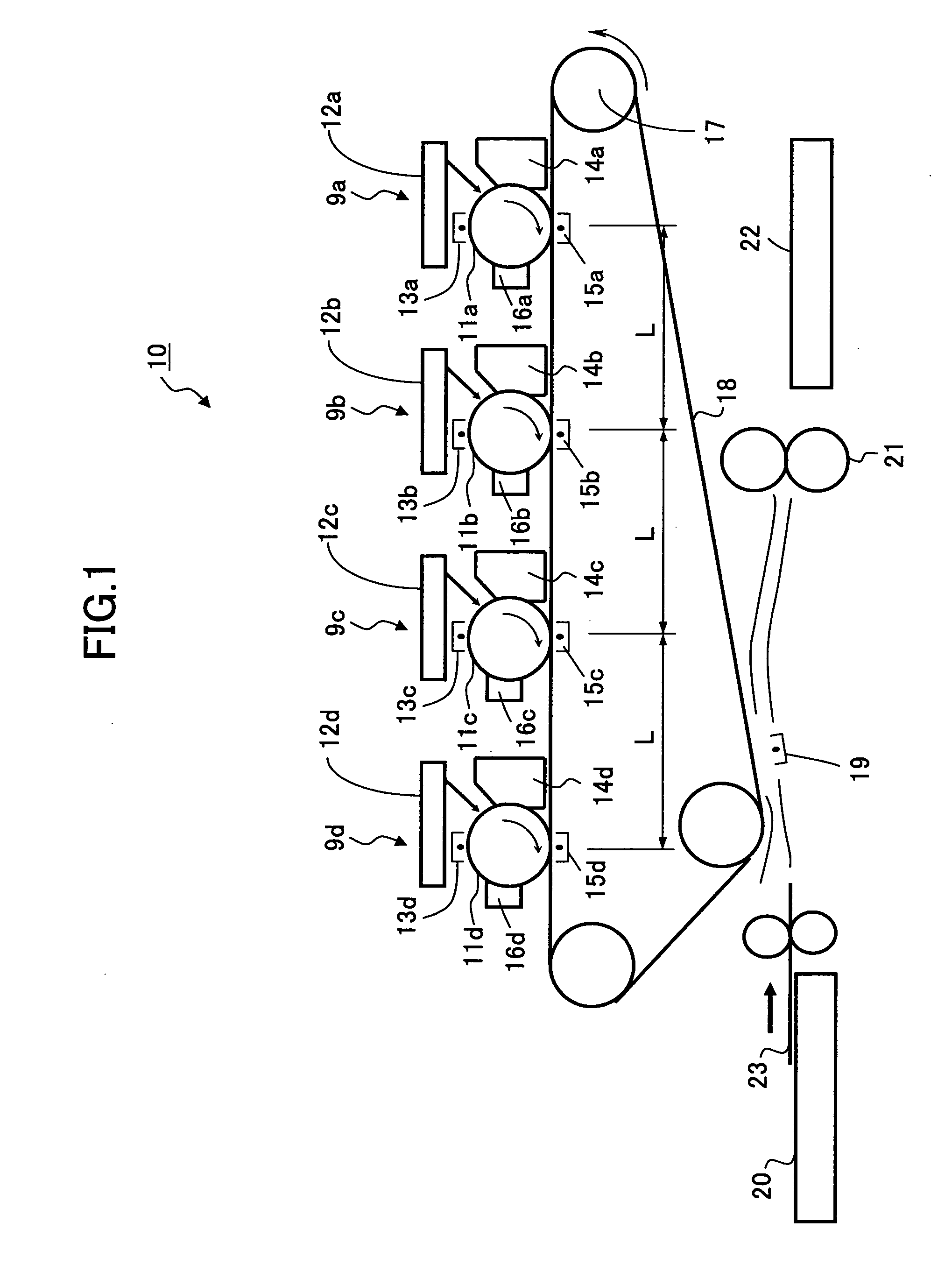 Optical beam scanner, image forming device, and optical beam scanning method