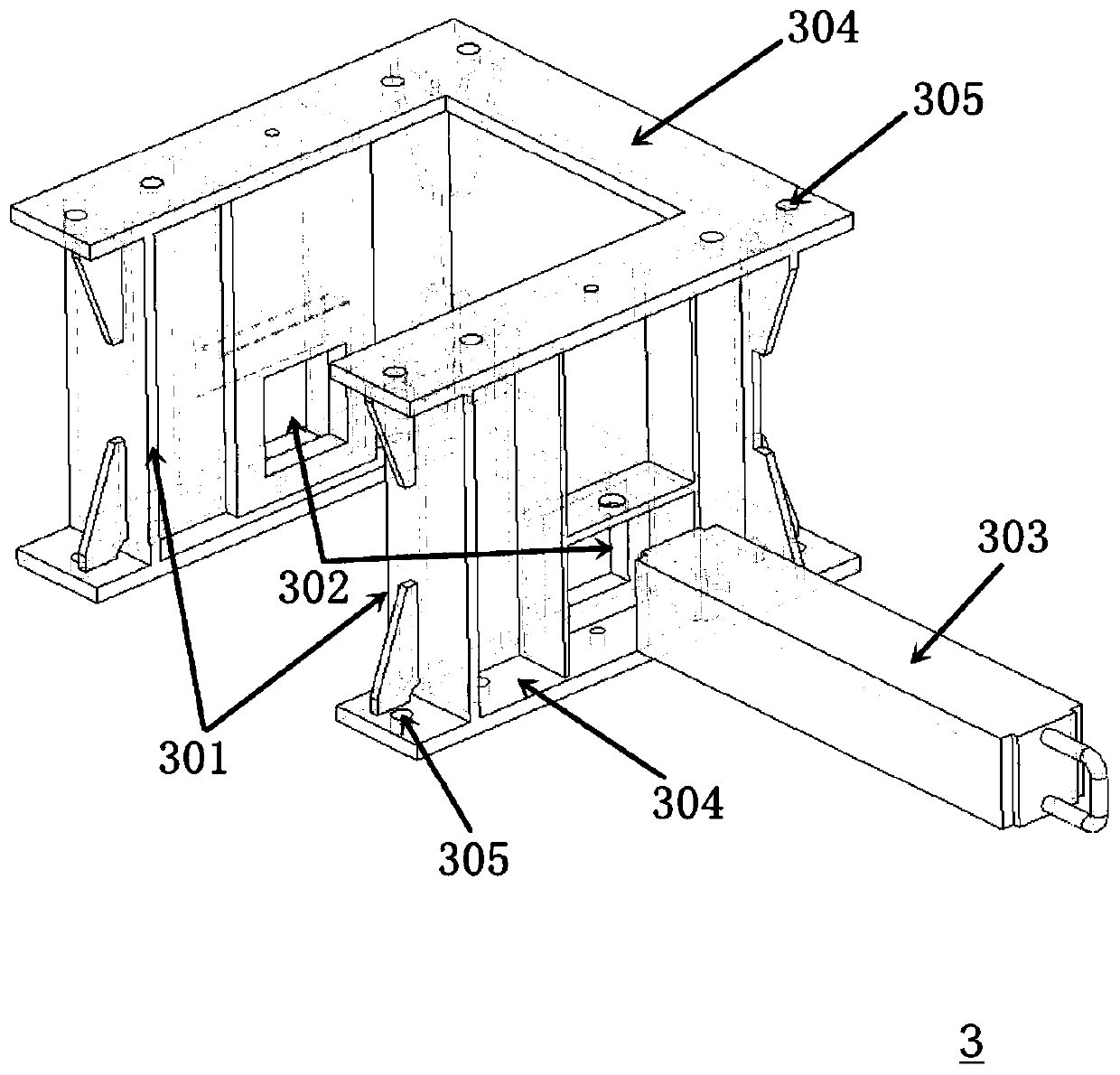 A jacking device for a crane