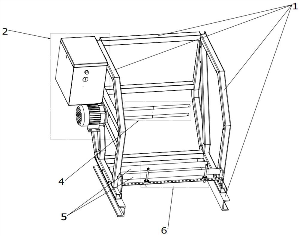 Water hose winding device