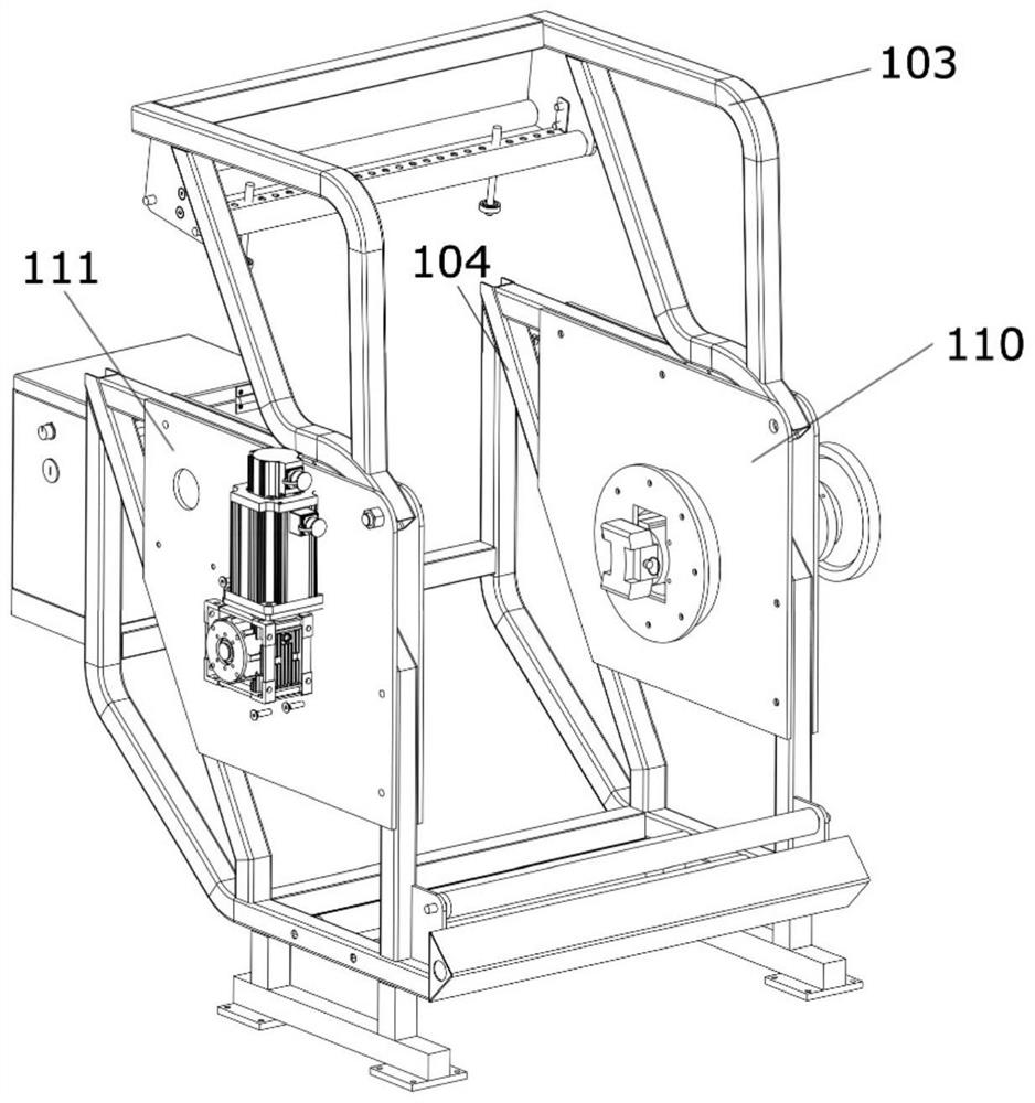 Water hose winding device