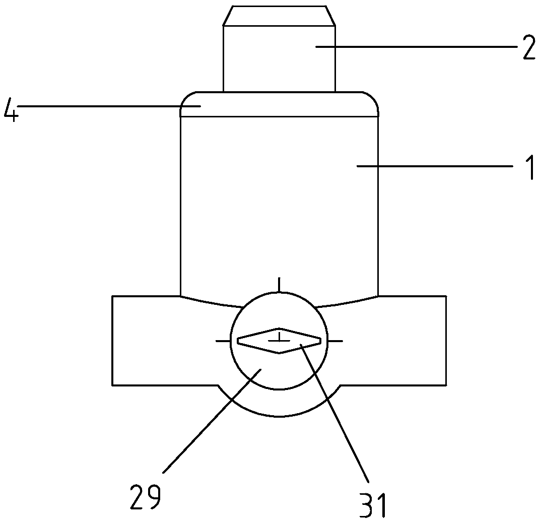 Vibration reduction type rotating joint structure