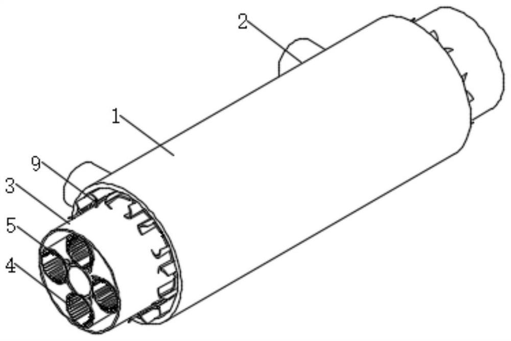 Heat transfer device for geothermal energy double-circulation power generation