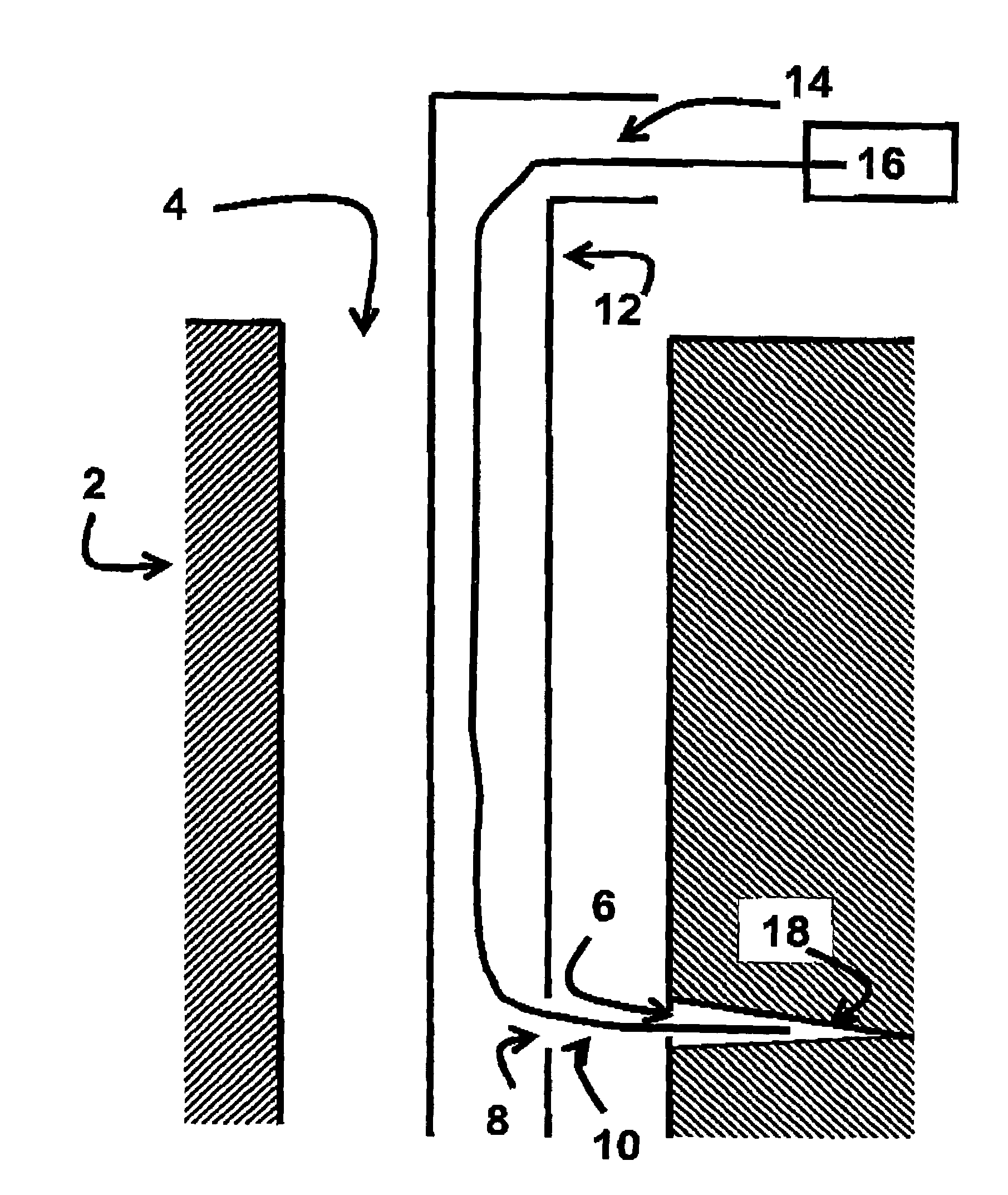 Means and method for assessing the geometry of a subterranean fracture during or after a hydraulic fracturing treatment