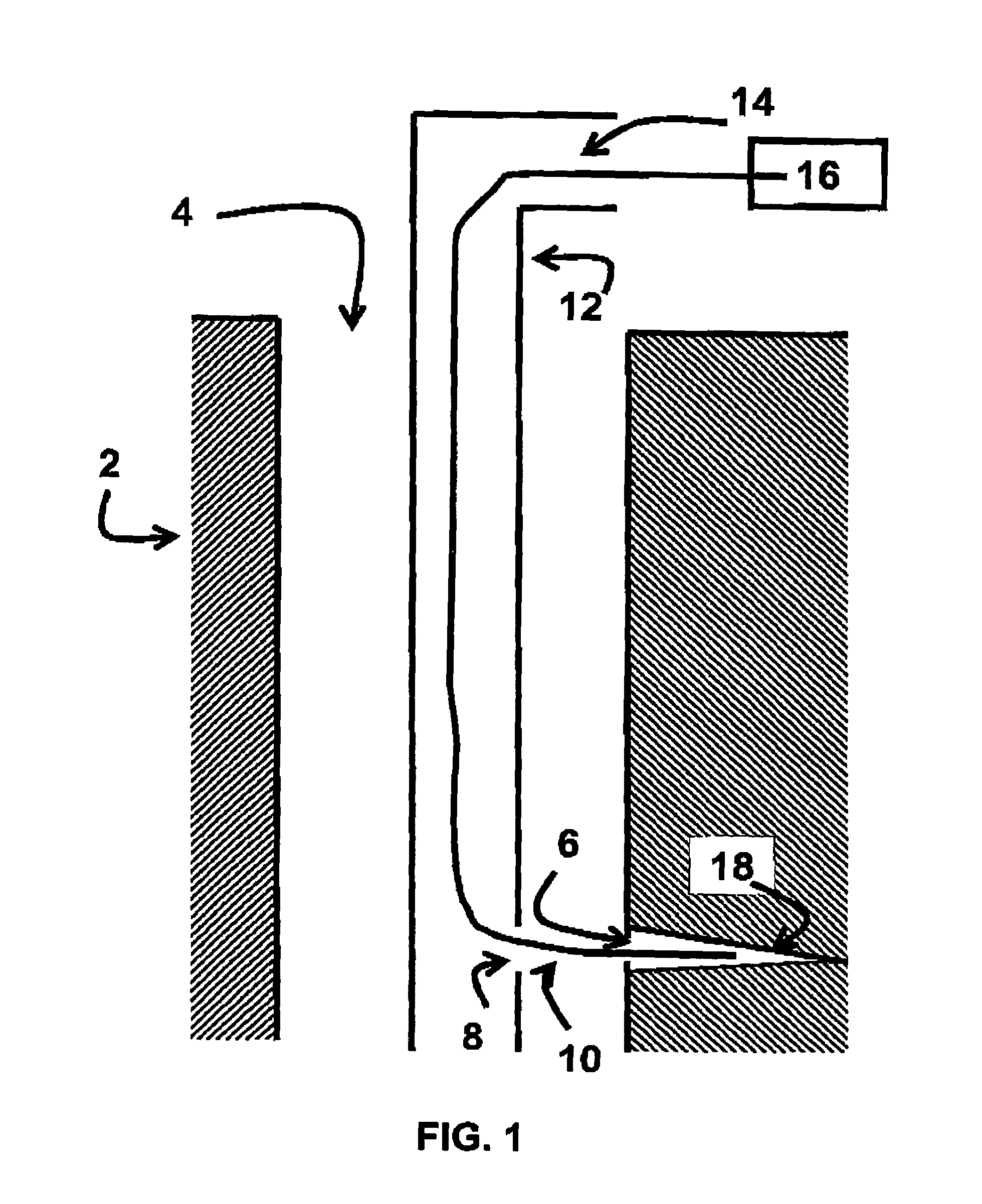 Means and method for assessing the geometry of a subterranean fracture during or after a hydraulic fracturing treatment