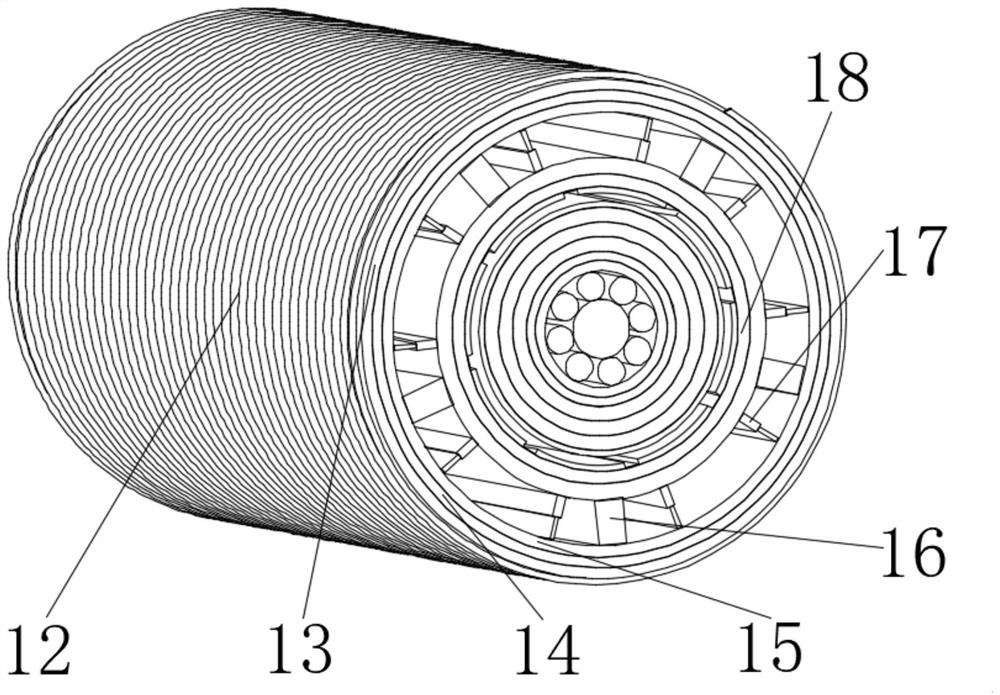 A kind of waterproof and fireproof photovoltaic cable and its compression resistance method