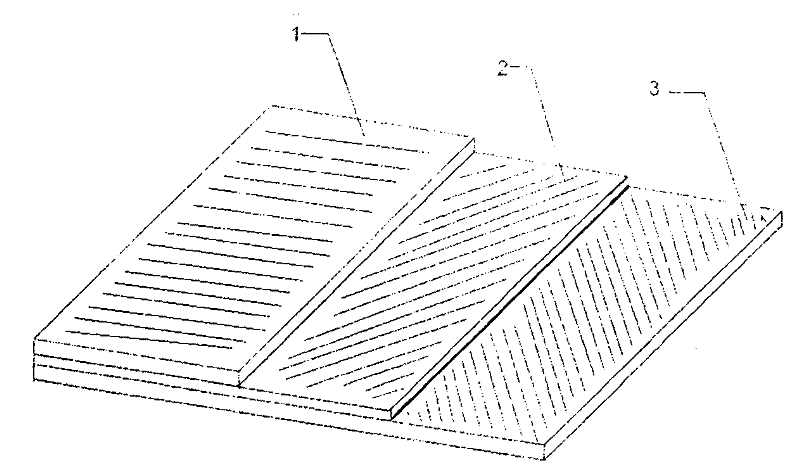 Method for manufacturing light GMT sheet material