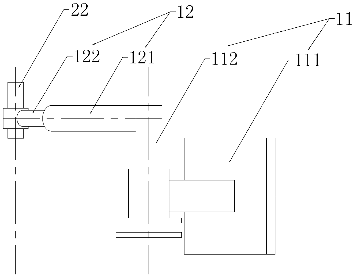 Plane displacement measuring device, plane motion equipment and using method thereof