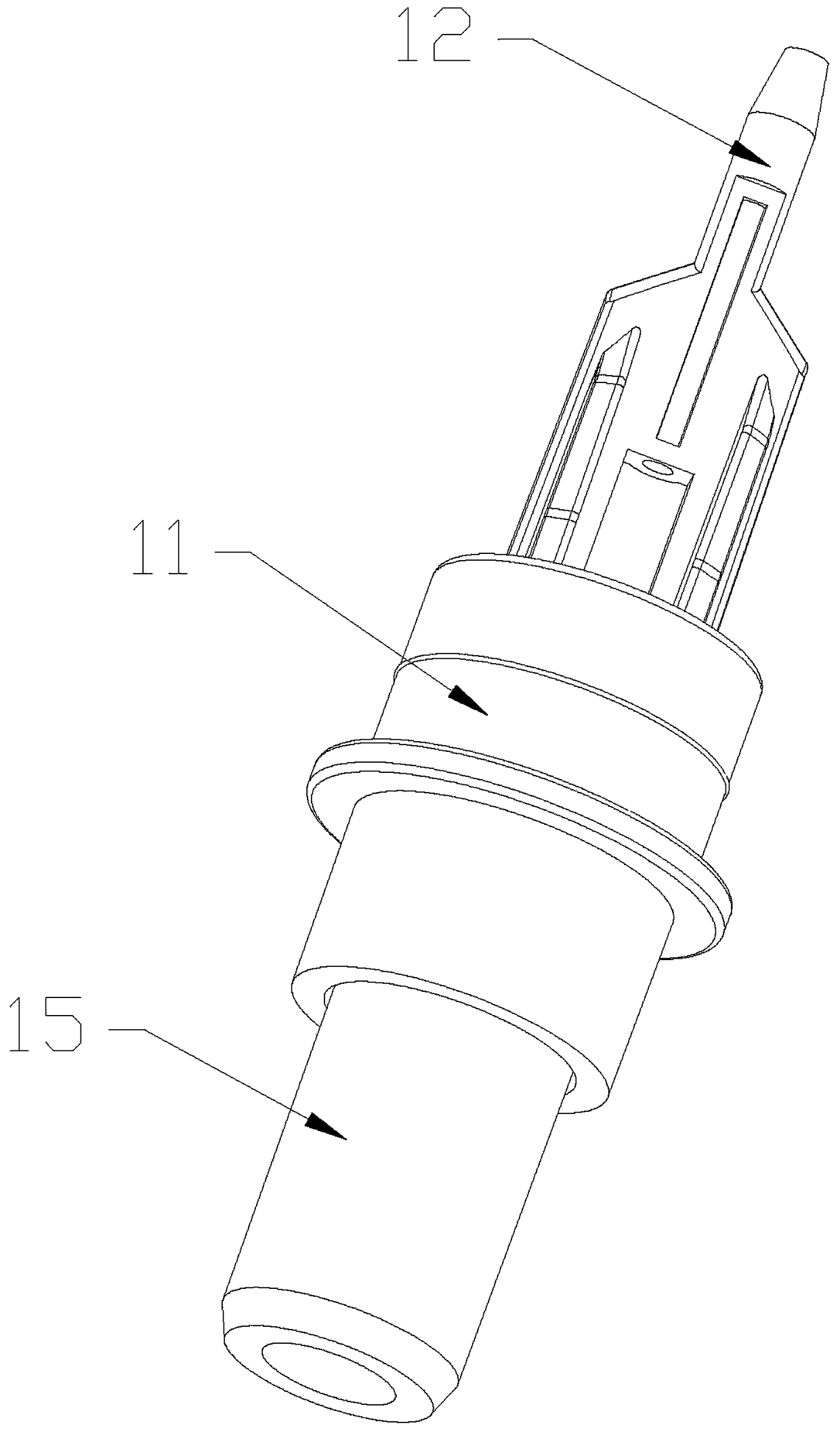 A quantitative sampling device