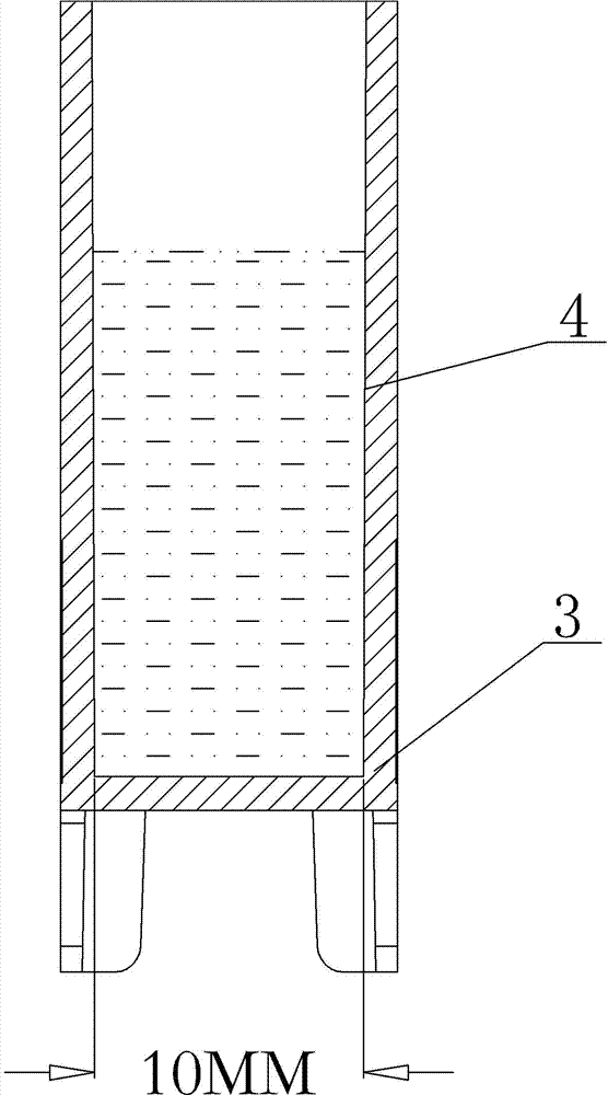 Two-optical-path cuvette structure