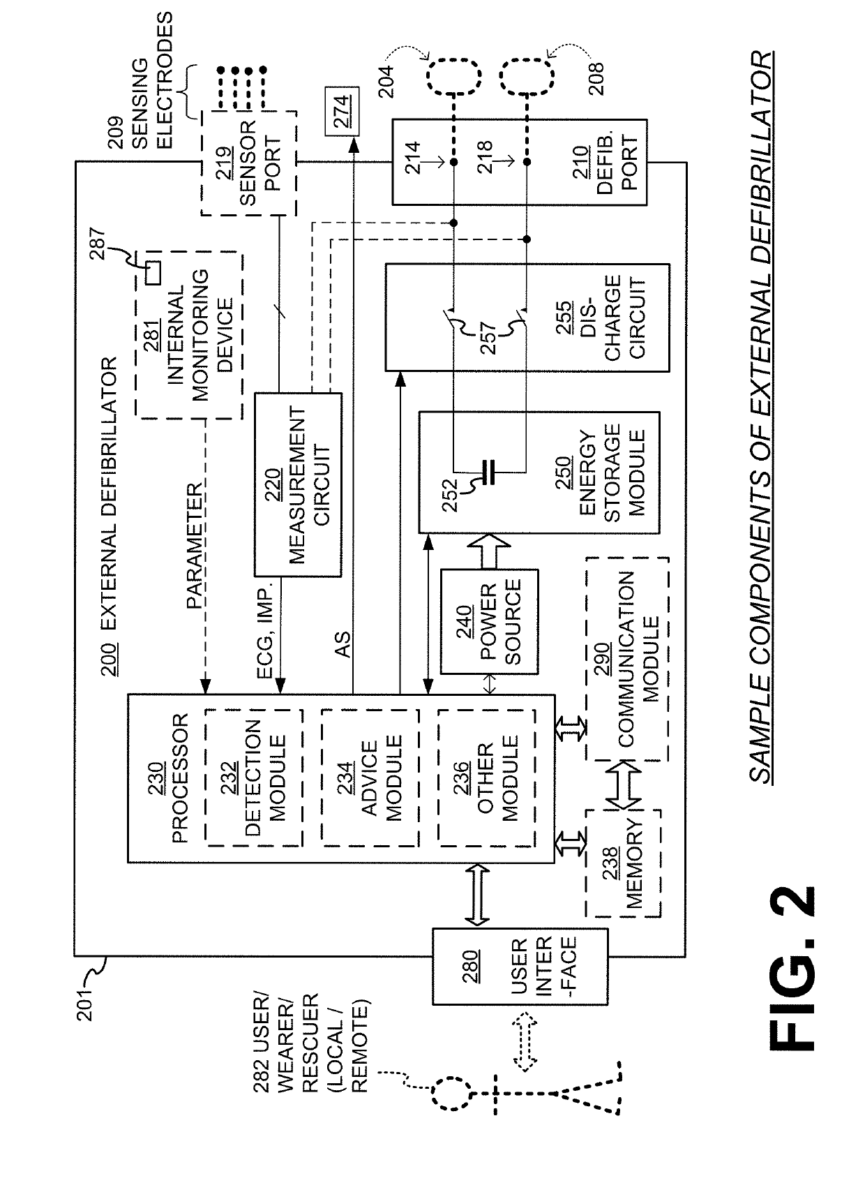 Wearable cardioverter defibrillator (WCD) system logging events and broadcasting state changes and system status information to external clients