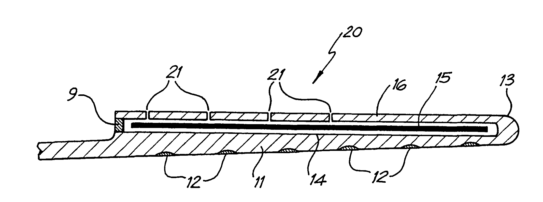 Cochlear implant electrode array