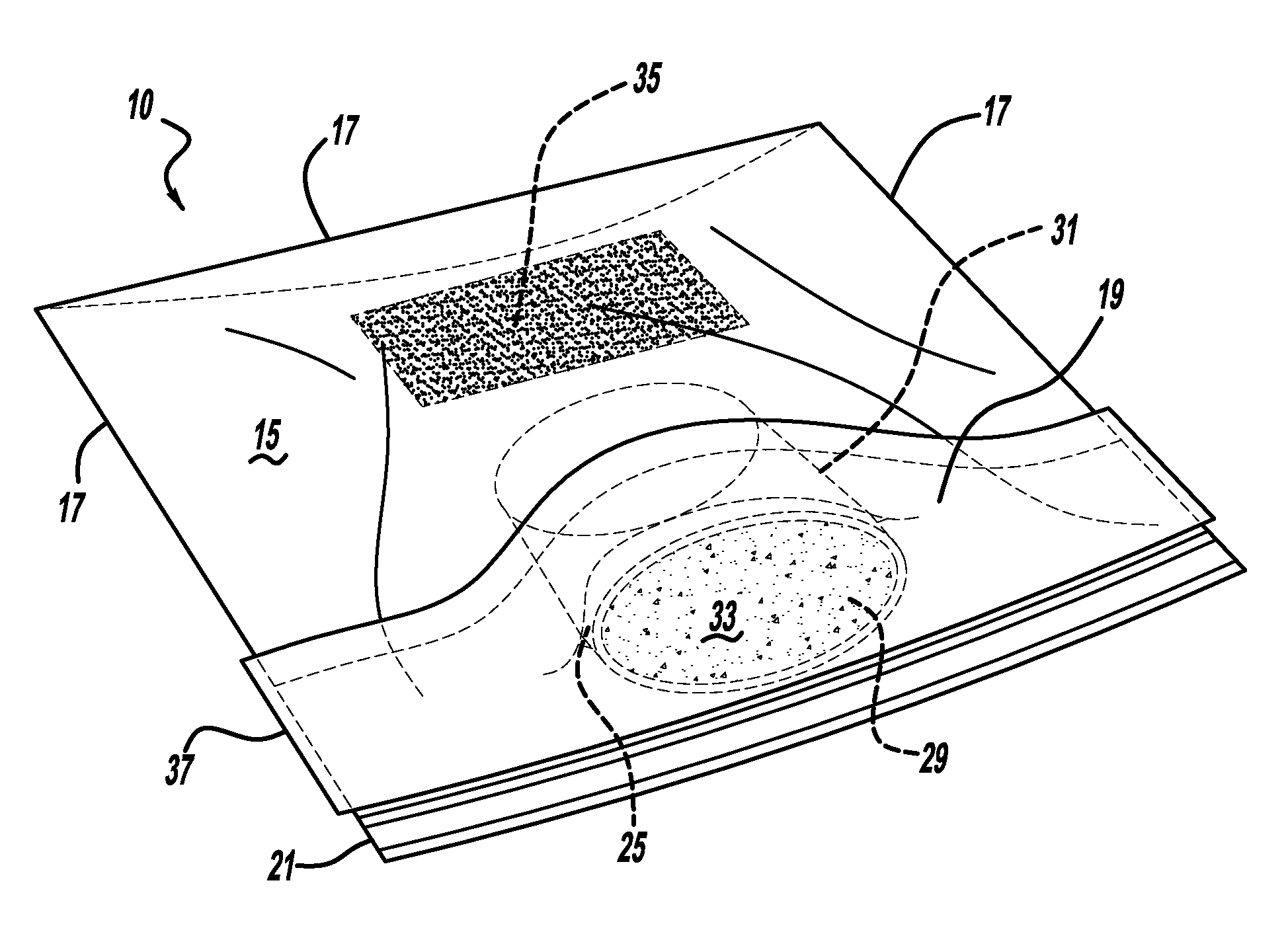 Insect trapping device