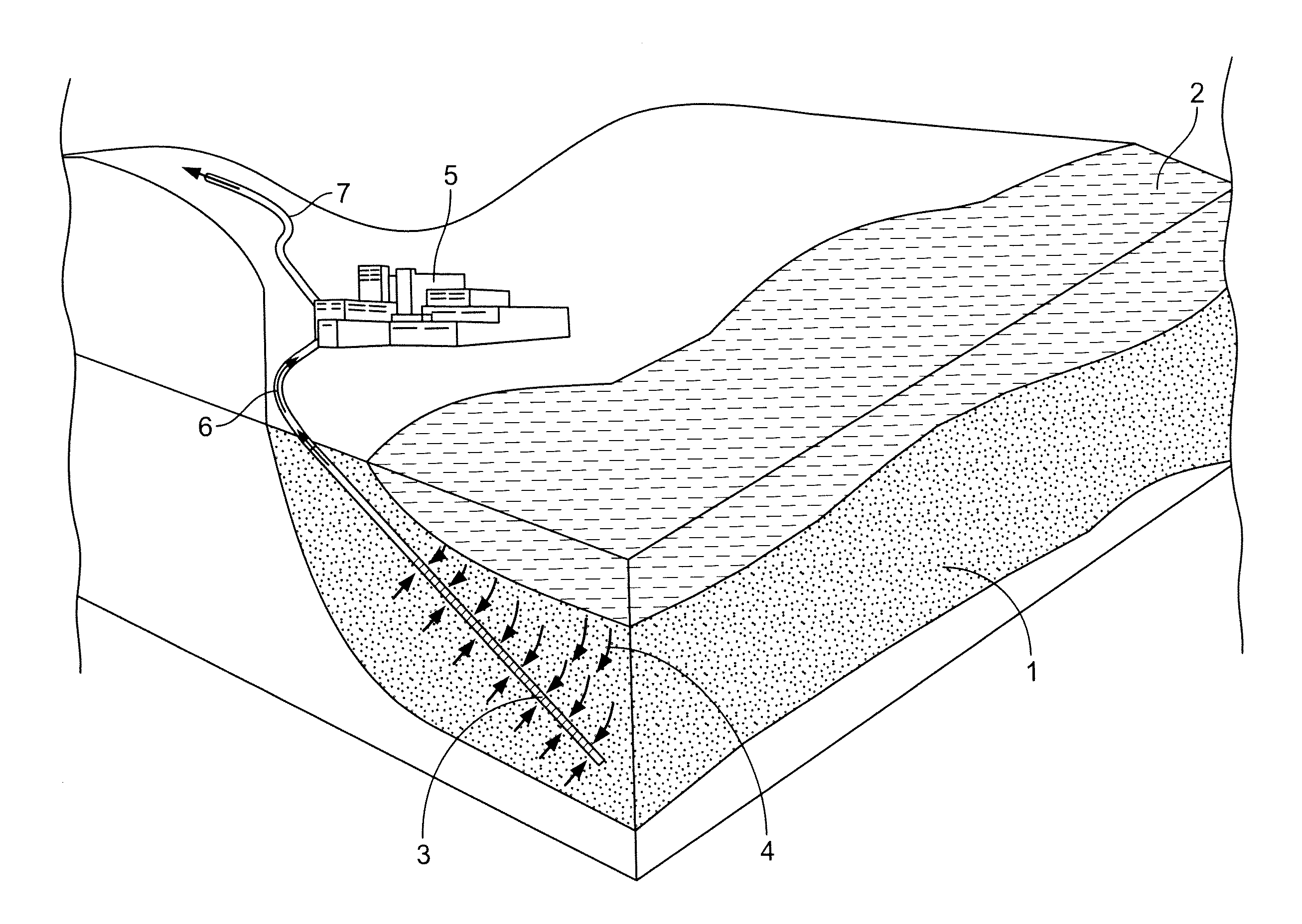 Desalination subsurface feedwater supply and brine disposal