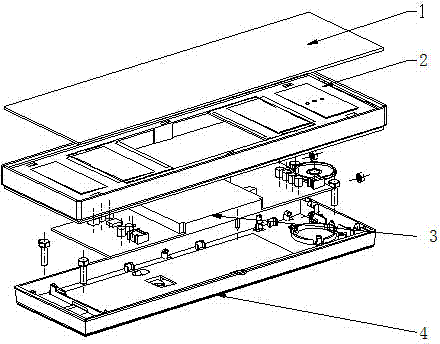 Lift direction lamp display device