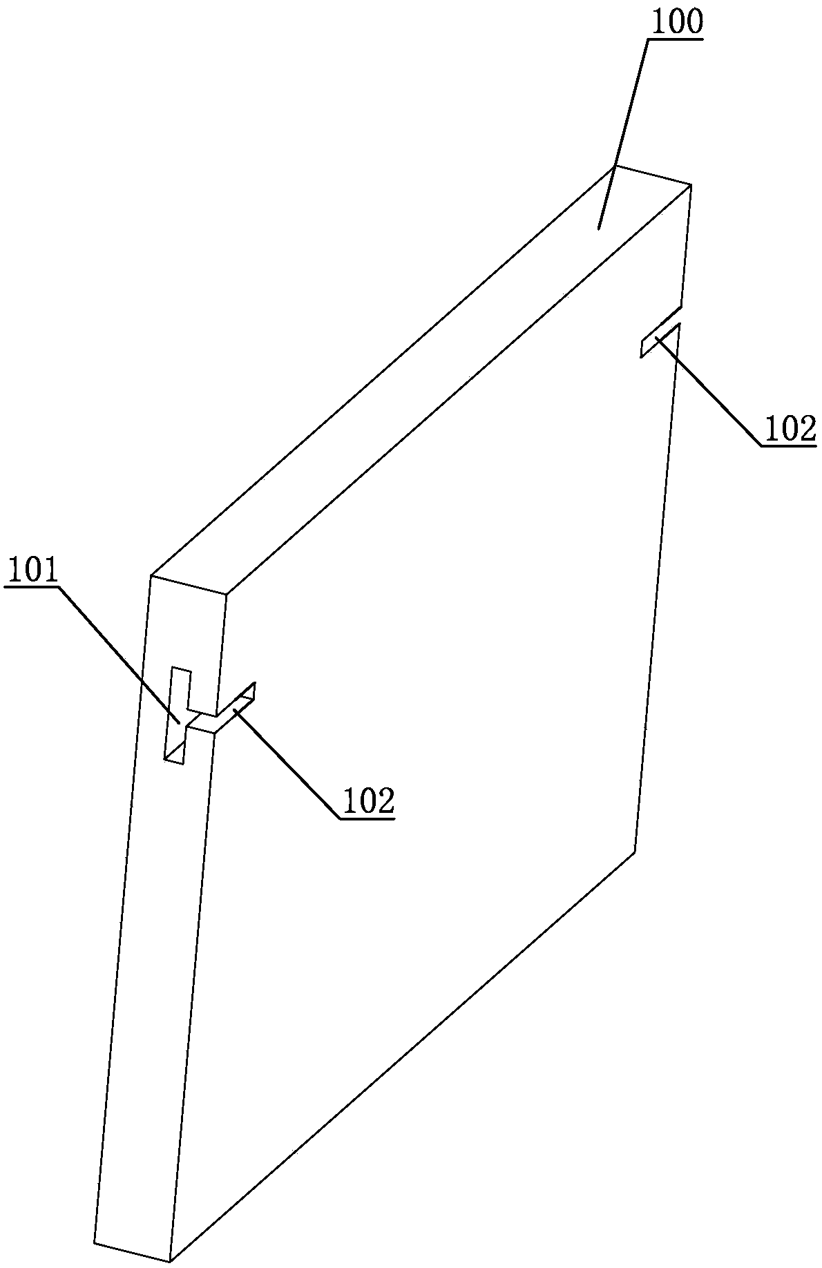 A wet-hanging method for wet-hanging stone or ceramic tiles