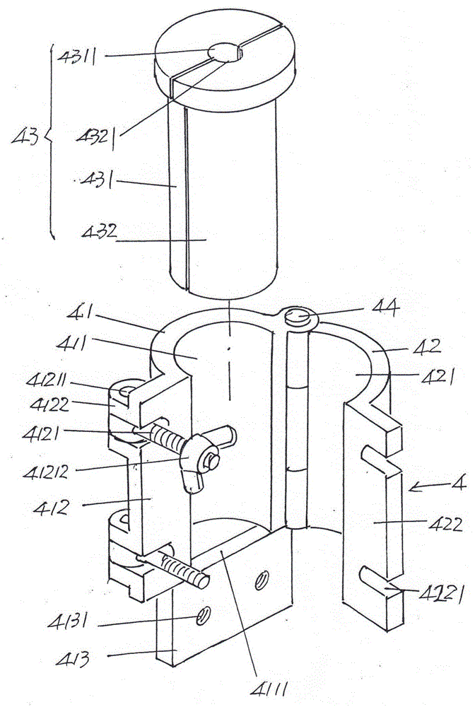 Optical cable torsion test device