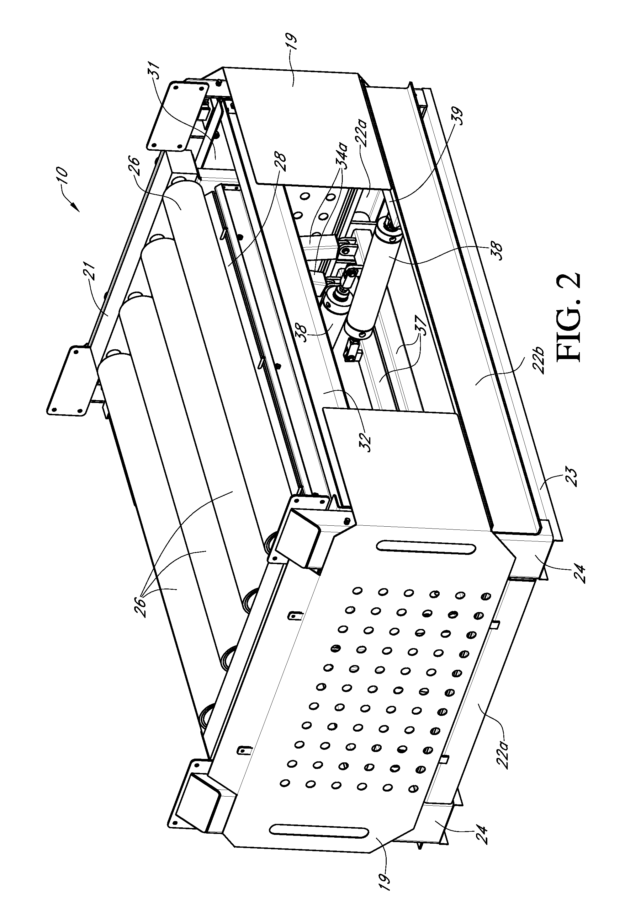 Conveyor tensioning system