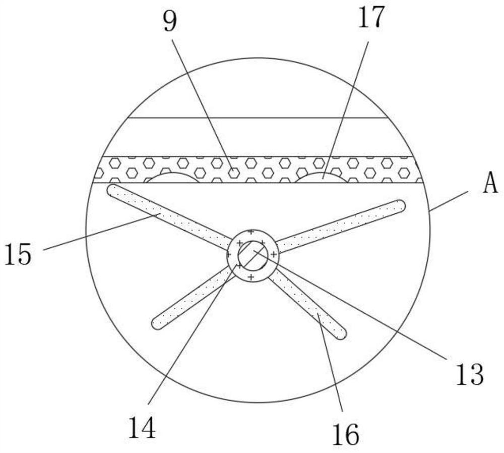 Vacuum drying device for pharmacy