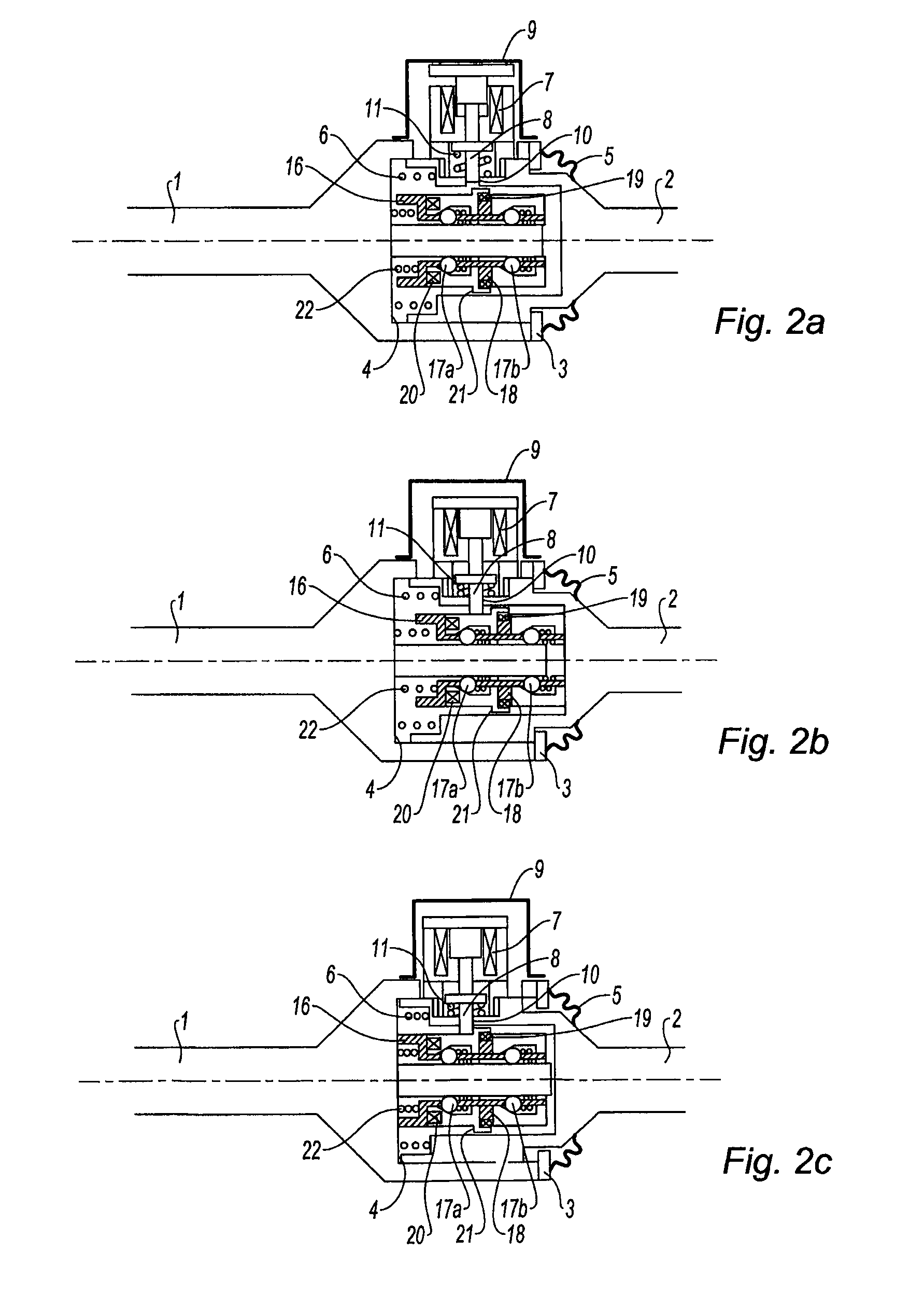 Motor vehicle wheel mounting comprising a binary actuator for adjusting the angular position of the plane of a wheel