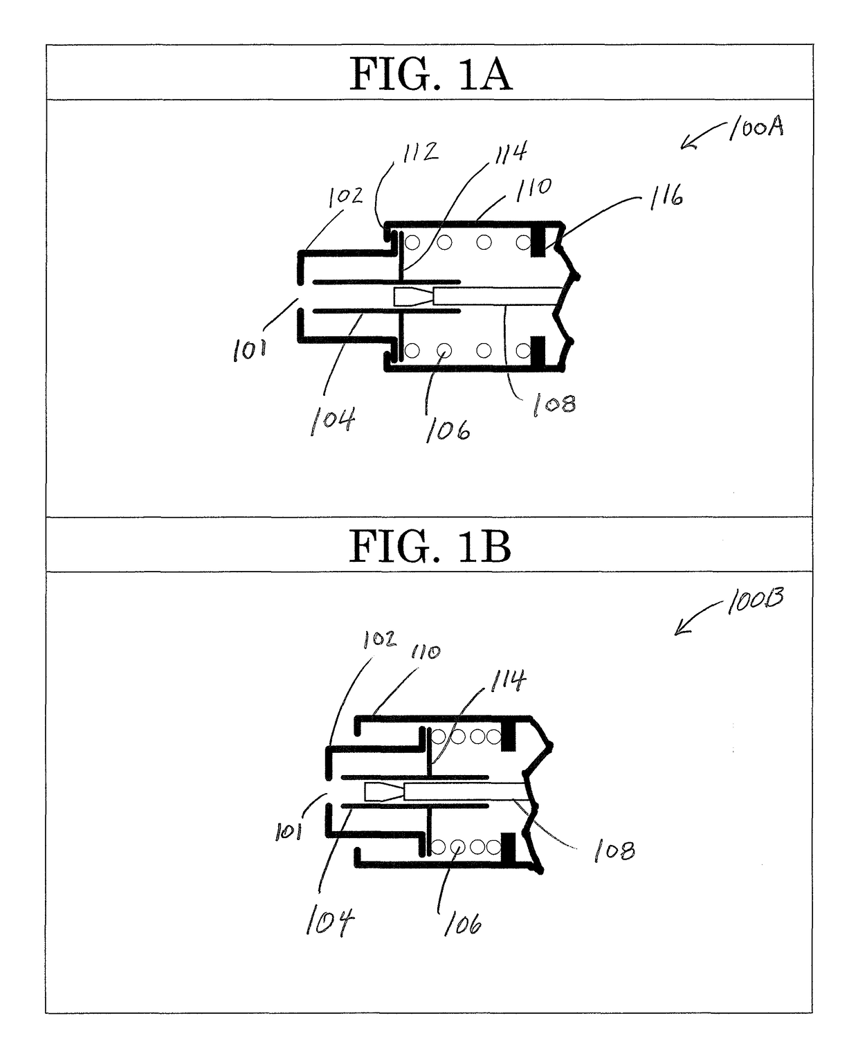 Coaxial connector with plunger