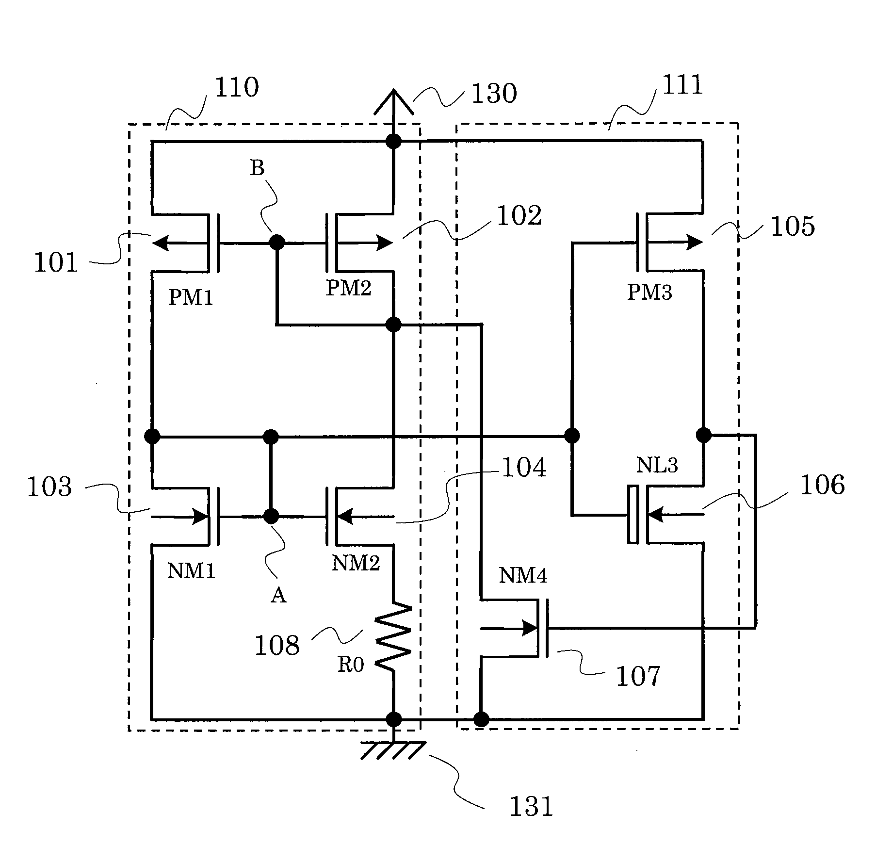 Constant current circuit start-up circuitry for preventing power input oscillation
