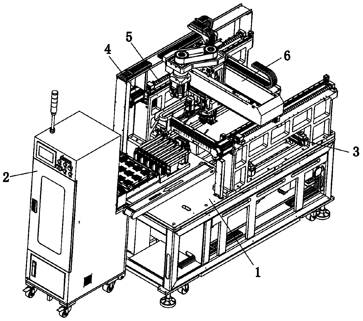 Pre-pressing and crimping machine