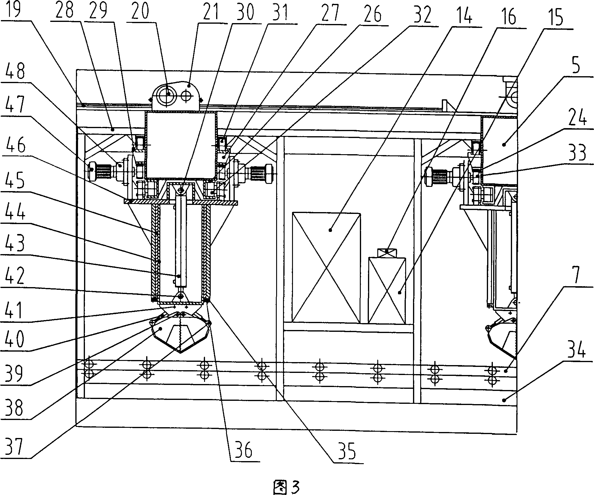 Automatic soil eliminating construction apparatus for deep foundation groove
