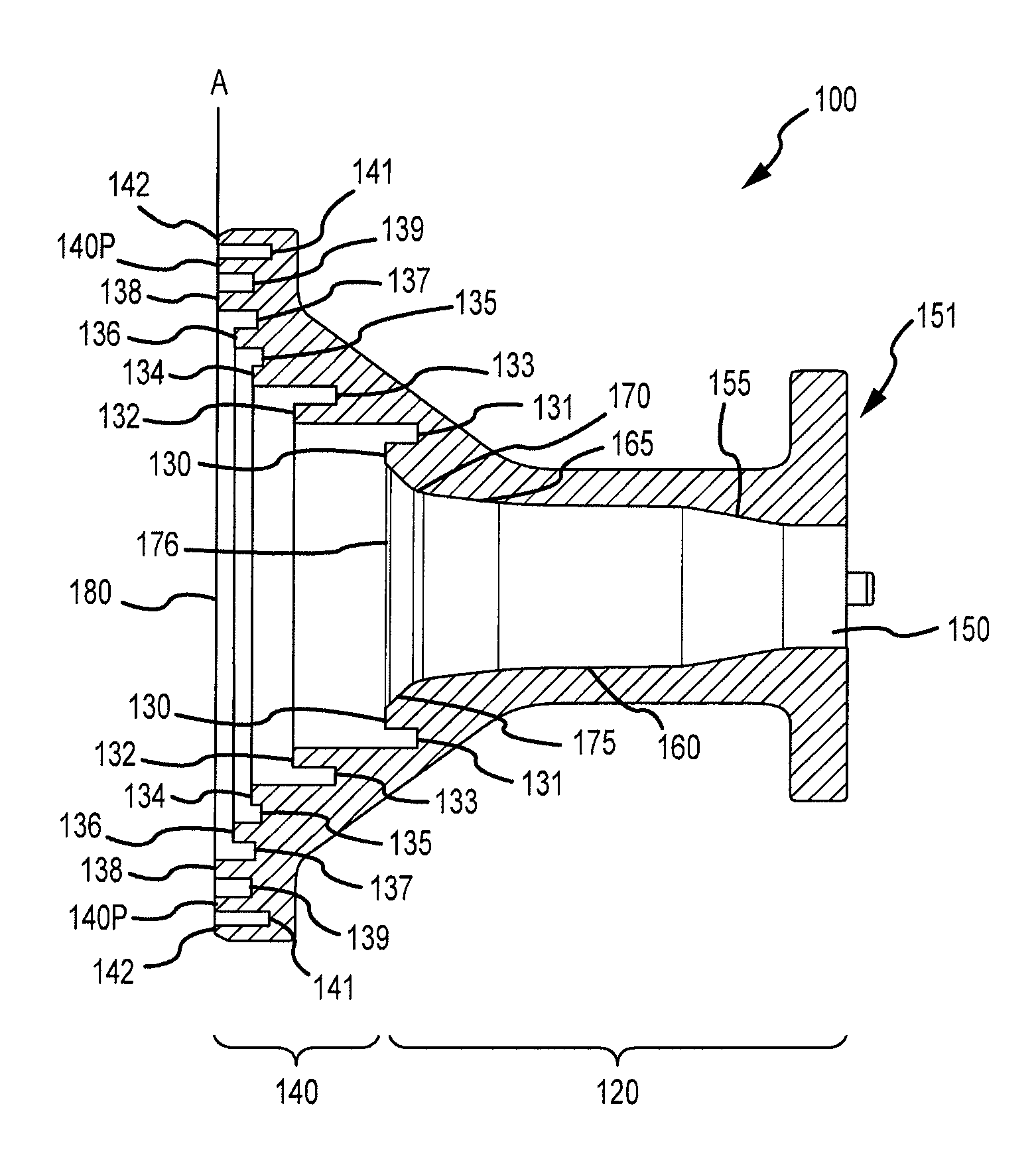 System and method for hybrid geometry feed horn