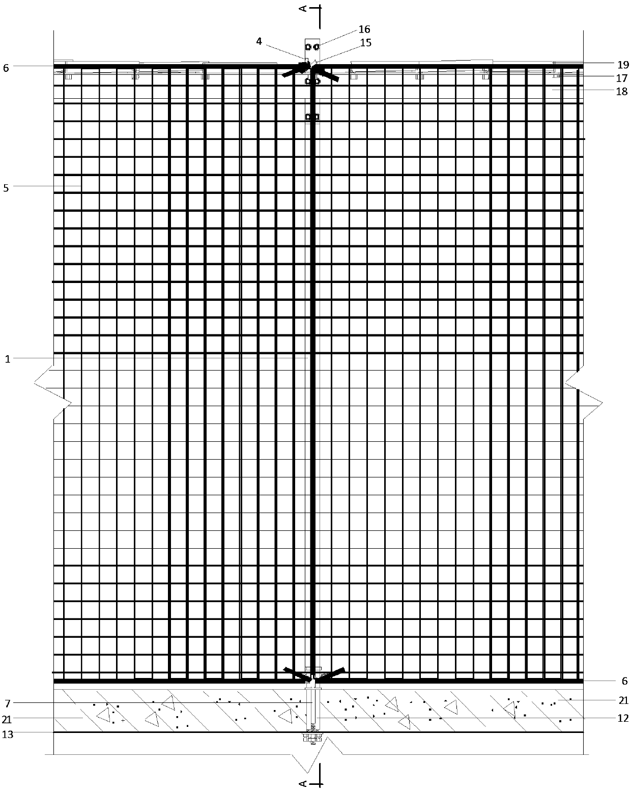 A method for implementing a tool-type safety flat net