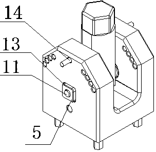 Fixing device for electrode processing