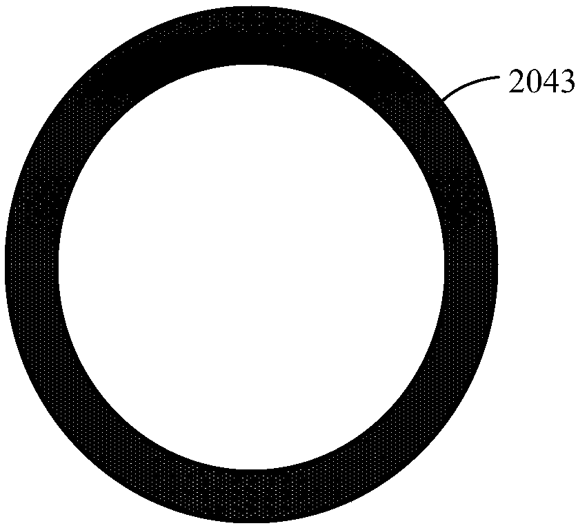 Crucible device for growing crystal