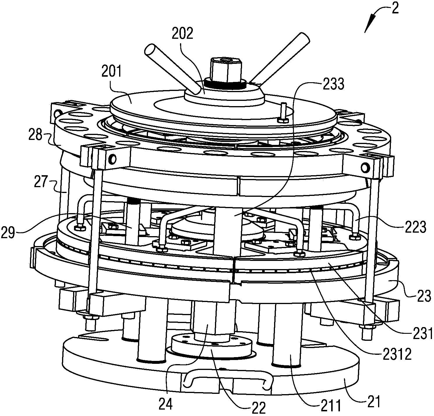 Cartridge receiver welding method and clamp applied to same