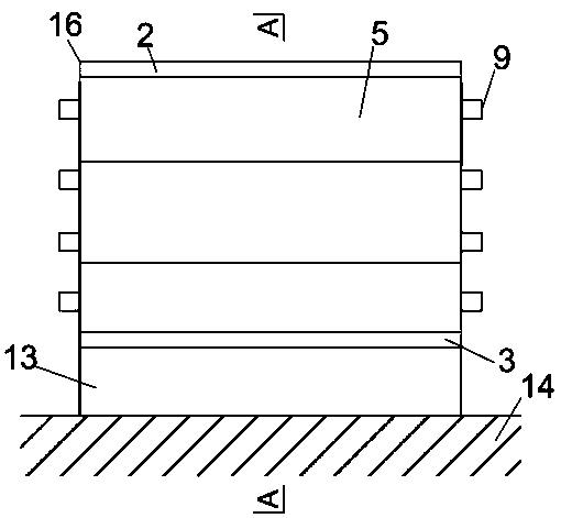 Assembly type crash barrier special for road