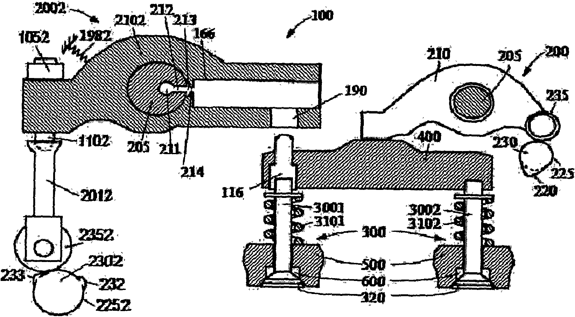 Engine brake device with lower manufacture cost