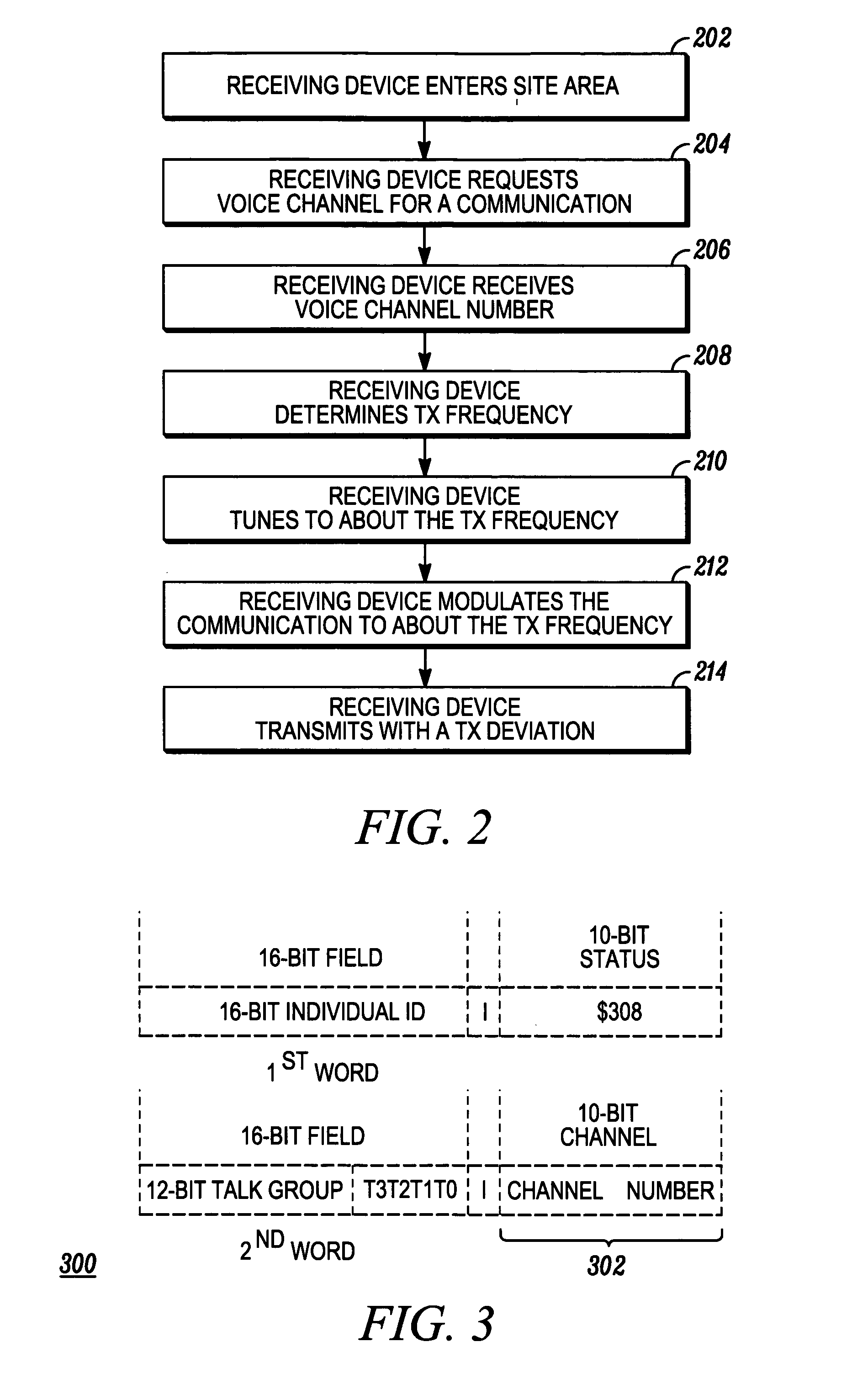 Method for preventing an unauthorized device from operating in an 800 MHz trunked radio communications system using channels 319 to 0