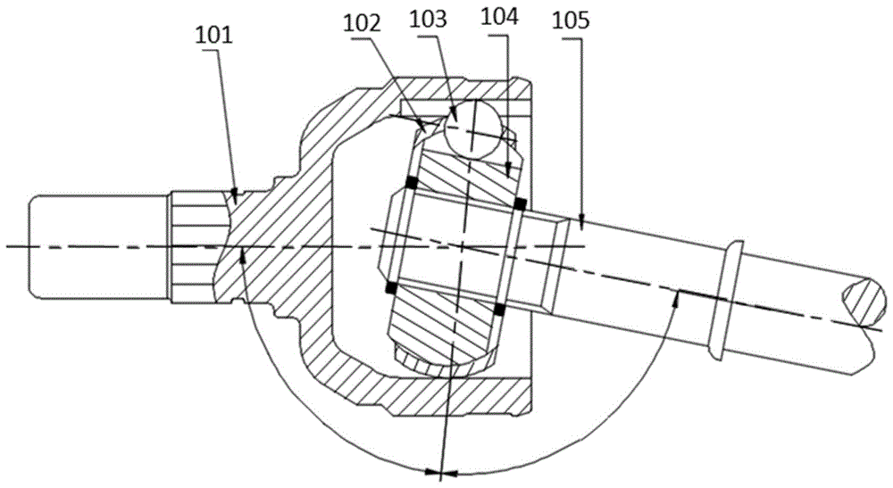 Special device for detecting VL-type universal joint inner star wheel raceway pitch diameter and detection method