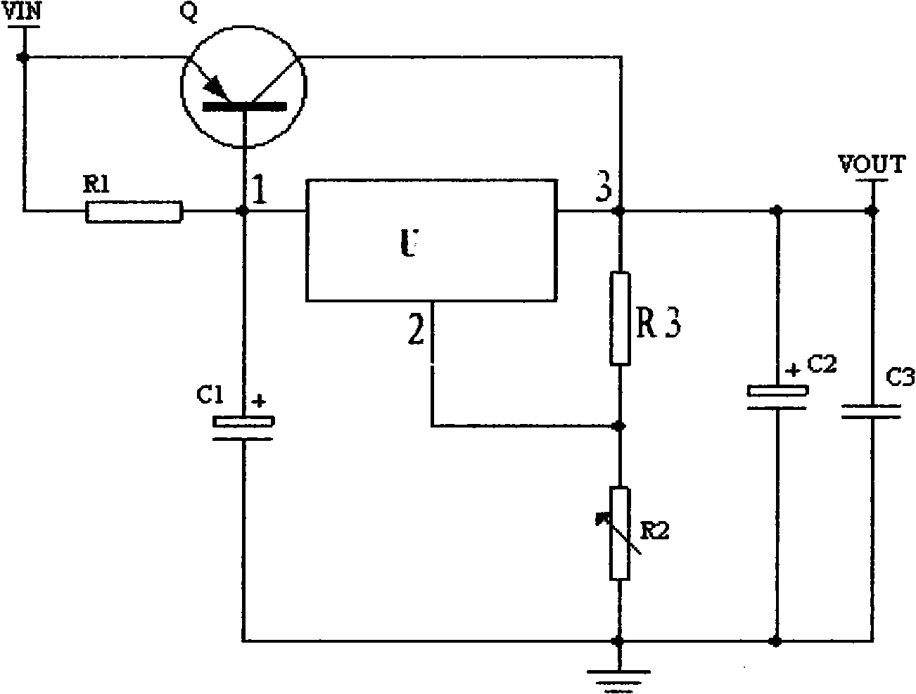 Drive circuit of adjustable power supply for ecological house
