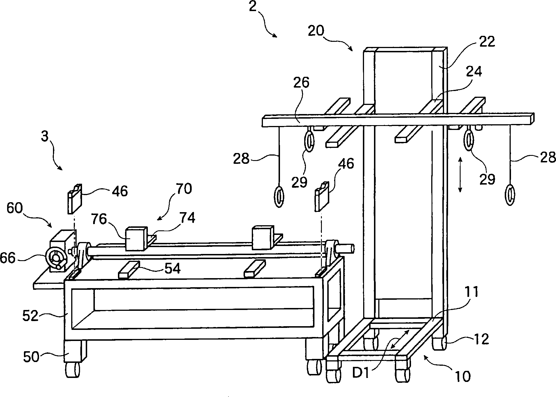 Assembly apparatus of coating head and moutning method