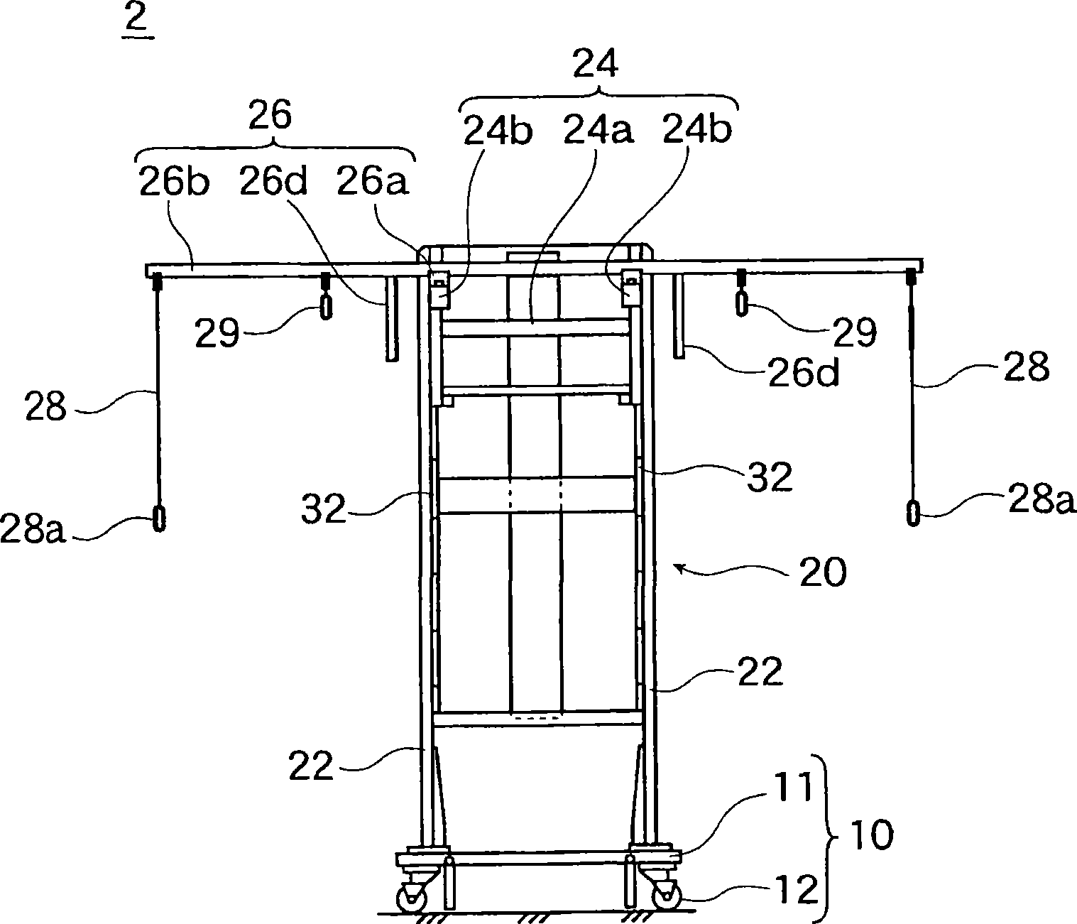 Assembly apparatus of coating head and moutning method