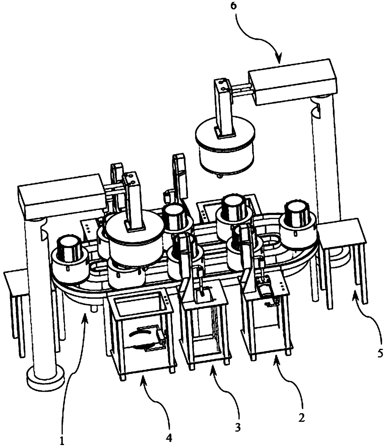 A magnetic tile clamp spring embedding wire for permanent magnet direct ...