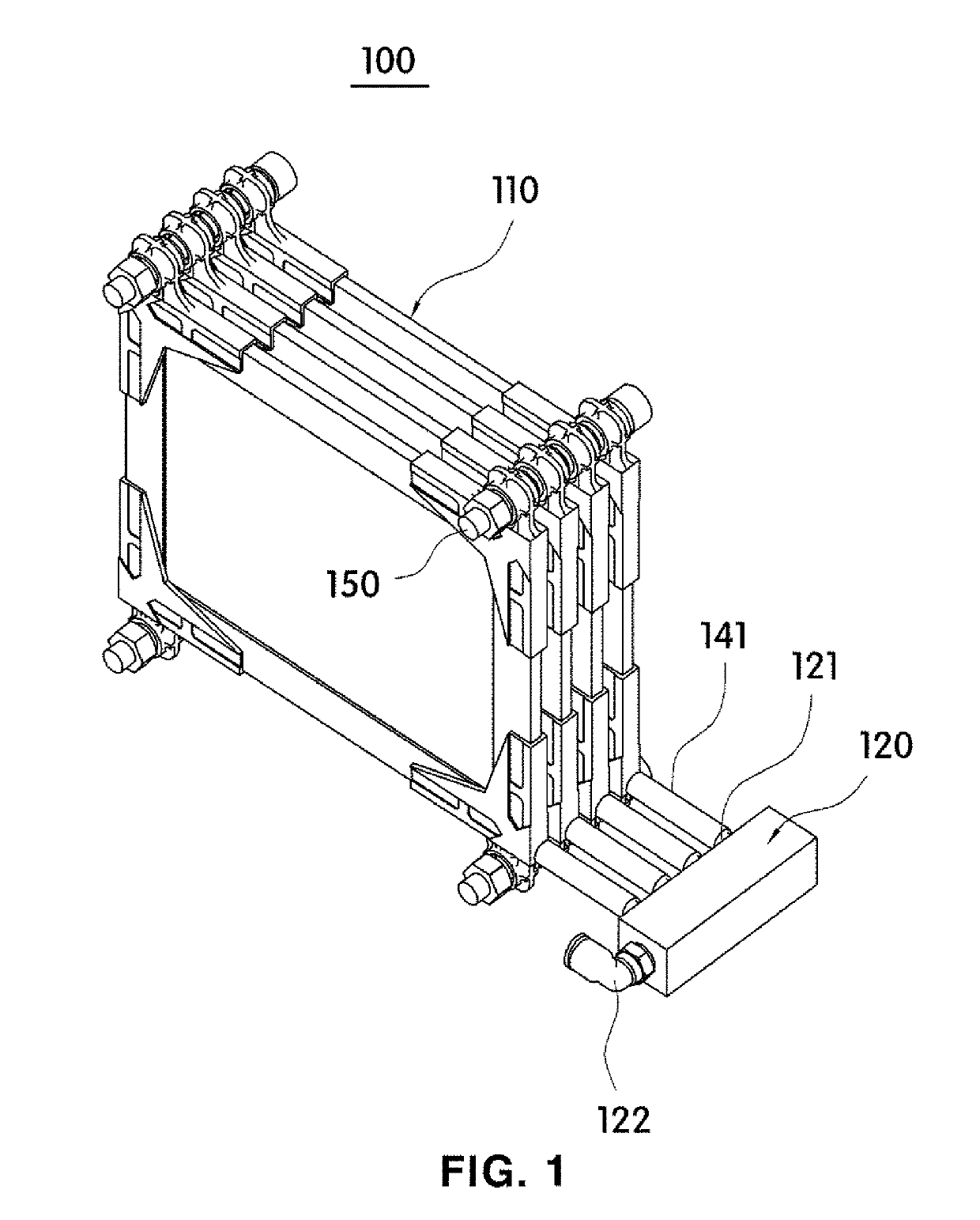 Filter module for gravity-type water purifier and gravity-type water purifier including same