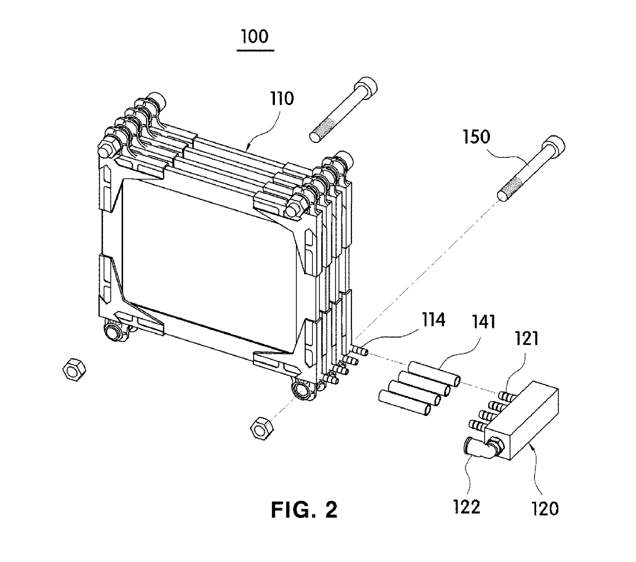 Filter module for gravity-type water purifier and gravity-type water purifier including same