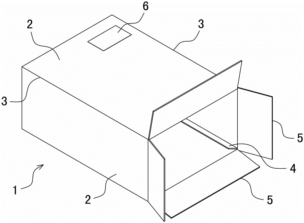 A new type of cigarette packing box and its manufacturing process