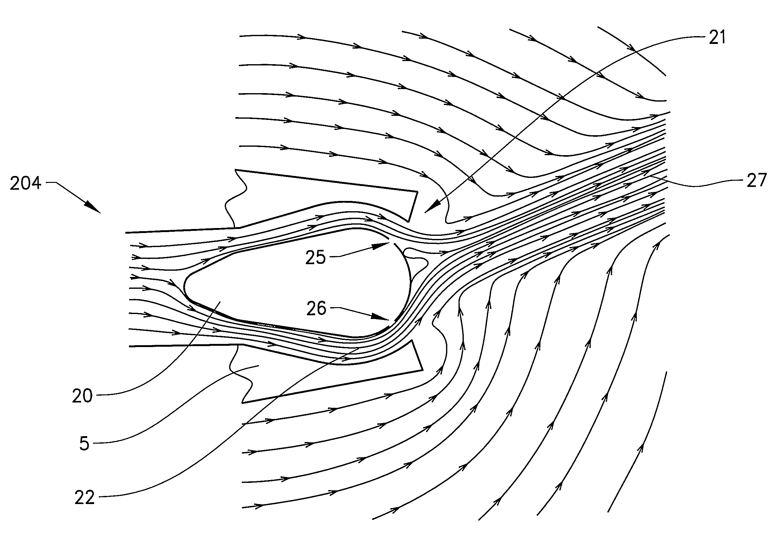 Device for Controlling a Gas Flow, a Jet Engine Comprising the Device and an Aircraft Comprising the Device