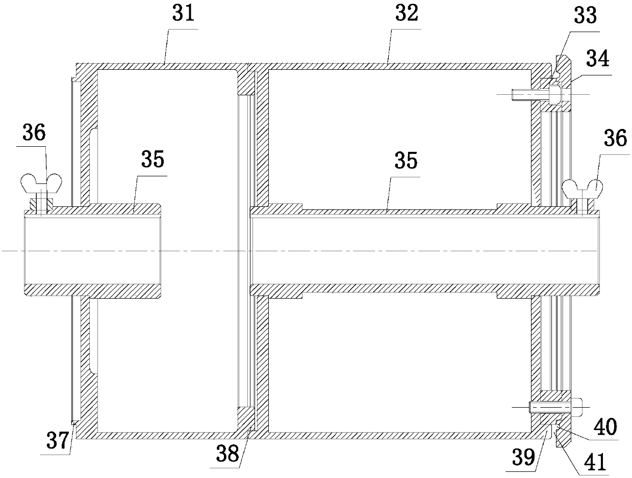 Capsule body of tire building capsule and preparation method thereof