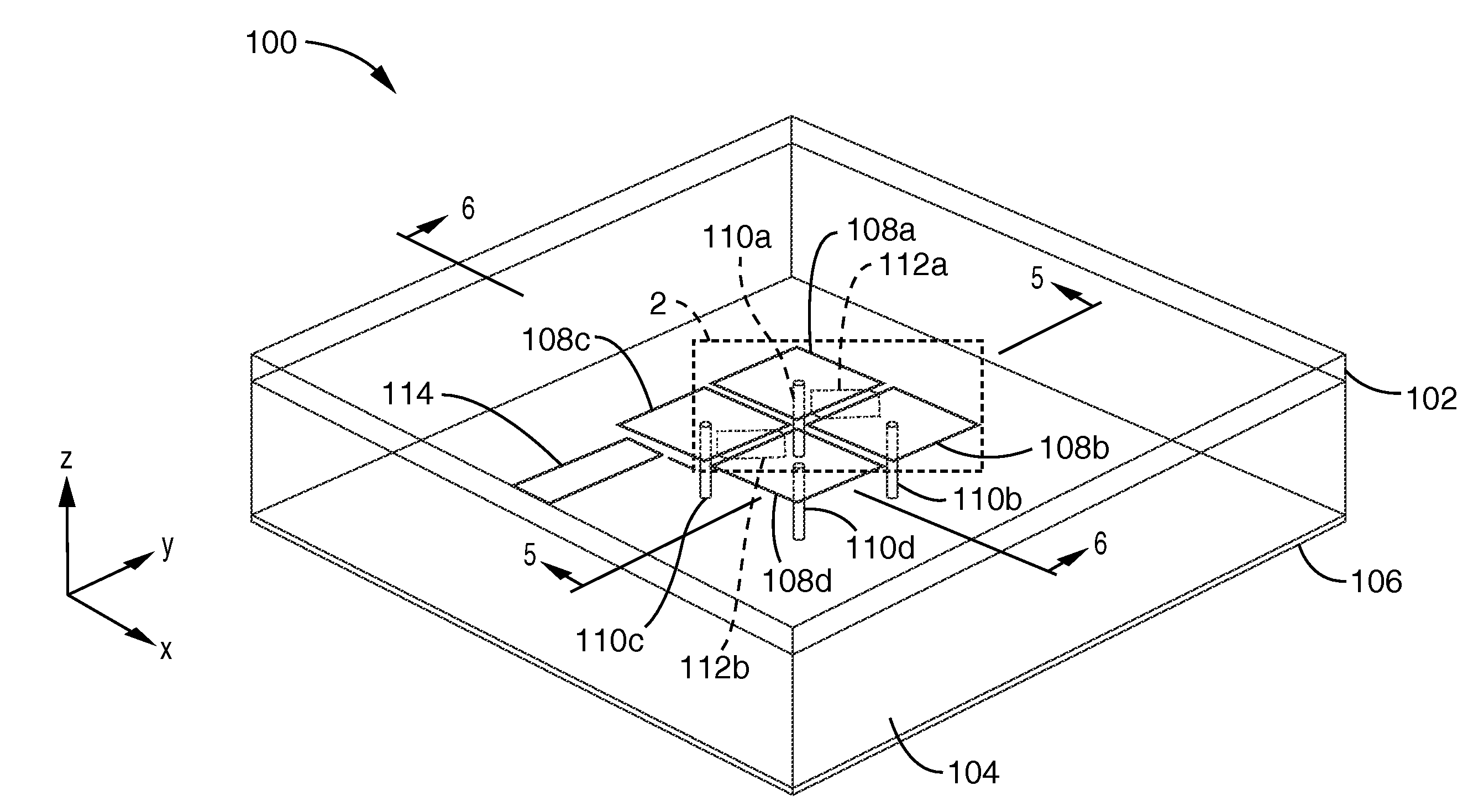 Compact dual-band resonator using anisotropic metamaterial
